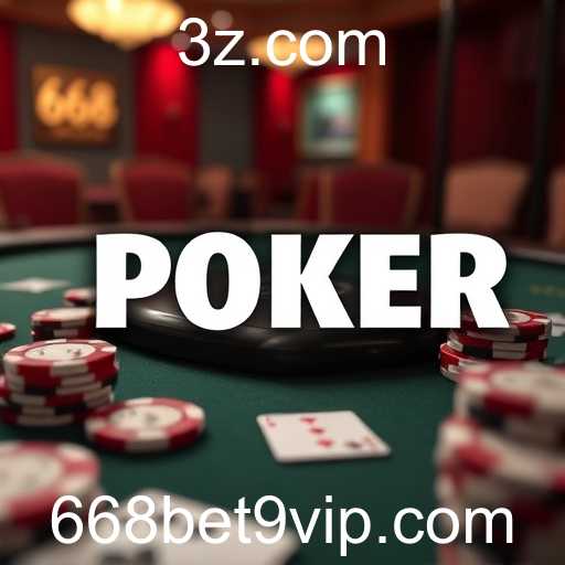 Descubra as Emoções do Salão de Poker no 668bet9